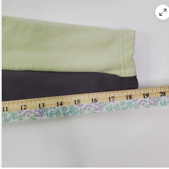 SMALL JORDAN JUMPMAN 23 FLEECE SWEATSHIRT PULLOVER--GREEN GREY - Picture 12 of 14